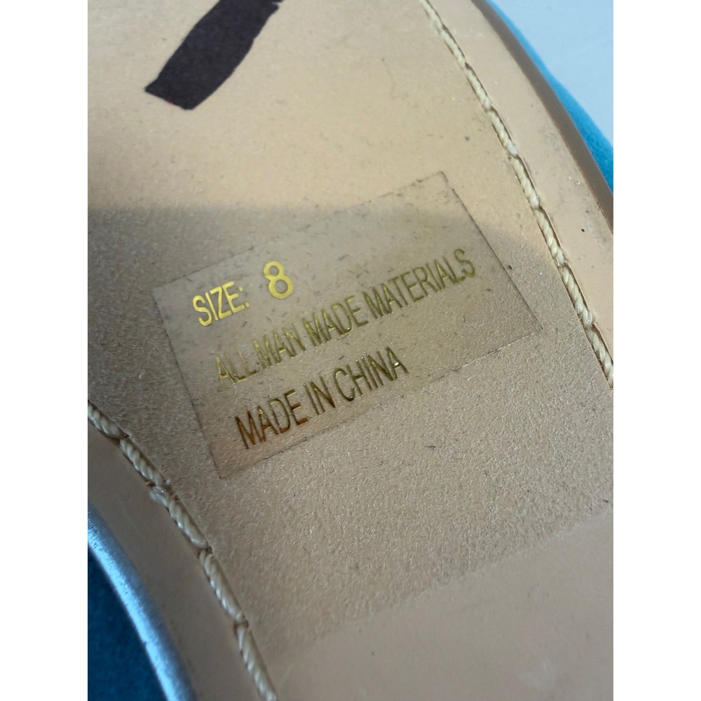 Women ballet flat size 8 suede‎ - Picture 14 of 15